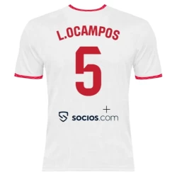 Sevilla FC L.Ocampos #5 Voetbalshirt 2024-25 Thuistenue Heren