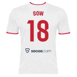 Sevilla FC Sow #18 Voetbalshirt 2024-25 Thuistenue Heren