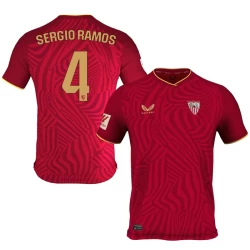 Sevilla FC Voetbalshirt 2023-24 Sergio Ramos #4 Uittenue Heren