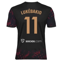 Sevilla FC Voetbalshirt Lukebakio #11 2024-25 Thirdtenue Heren