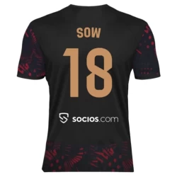 Sevilla FC Voetbalshirt Sow #18 2024-25 Thirdtenue Heren