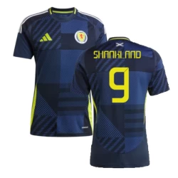 Shankland #9 Schotland Voetbalshirt EK 2024 Thuistenue Heren