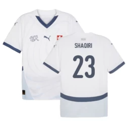 Shaqiri #23 Zwitserland Voetbalshirt EK 2024 Uittenue Heren