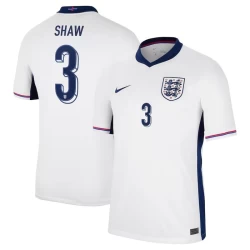 Shaw #3 Engeland Voetbalshirt EK 2024 Thuistenue Heren