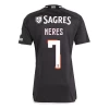 SL Benfica Voetbalshirt 2023-24 UCL Neres #7 Uittenue Heren