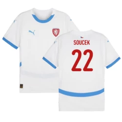 Soucek #22 Tsjechië Voetbalshirt EK 2024 Uittenue Heren