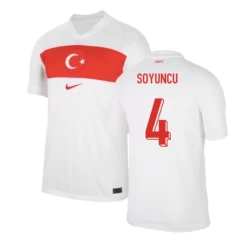 Soyuncu #4 Turkije Voetbalshirt EK 2024 Thuistenue Heren