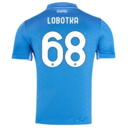 SSC Napoli Lobotka #68 Voetbalshirt 2024-25 Thuistenue Heren