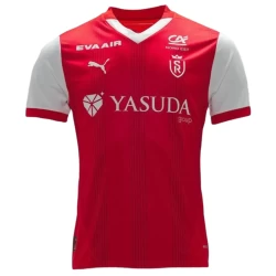 Stade de Reims Voetbalshirt 2024-25 Thuistenue Heren