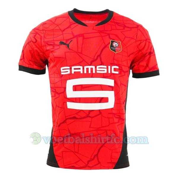 Stade Rennais FC Voetbalshirt 2024-25 Thuistenue Heren