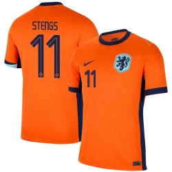 Stengs #11 Nederlands Voetbalshirt EK 2024 Thuistenue Heren