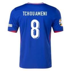 Tchouameni #8 Frankrijk Voetbalshirt EK 2024 Thuistenue Heren