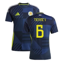 Tierney #6 Schotland Voetbalshirt EK 2024 Thuistenue Heren