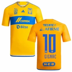 Tigres UANL Gignac #10 Voetbalshirt 2023-24 Thuistenue Heren