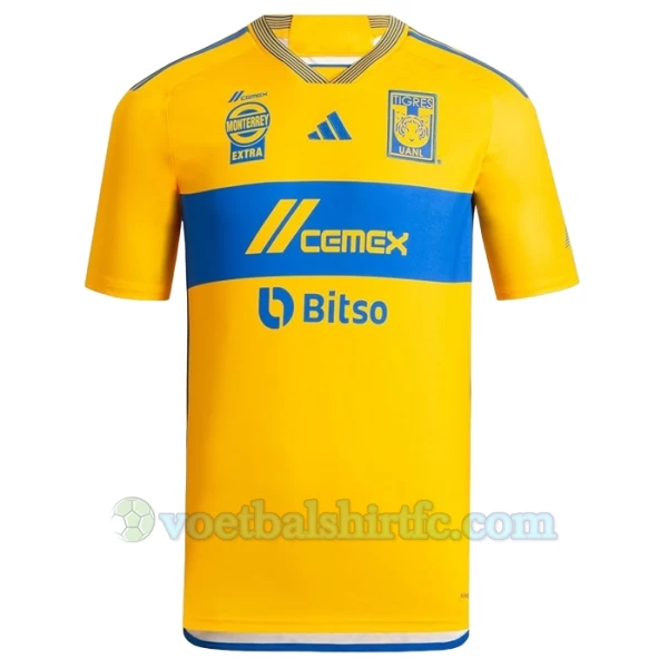 Tigres UANL Voetbalshirt 2023-24 Thuistenue Heren