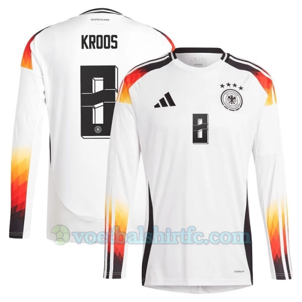 Toni Kroos #8 Duitsland Voetbalshirt EK 2024 Thuistenue Heren Lange Mouw