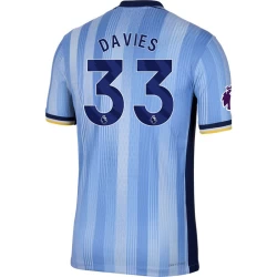 Tottenham Hotspur Voetbalshirt 2024-25 Alphonso Davies #33 Uittenue Heren