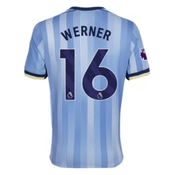 Tottenham Hotspur Voetbalshirt 2024-25 Werner #16 Uittenue Heren