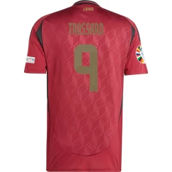 Trossard #9 België Voetbalshirt EK 2024 Thuistenue Heren