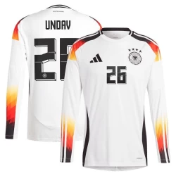 Undav #26 Duitsland Voetbalshirt EK 2024 Thuistenue Heren Lange Mouw