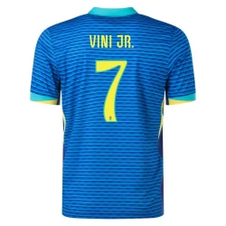 Vini Jr #7 Brazilië Voetbalshirt Copa America 2024 Uittenue Heren