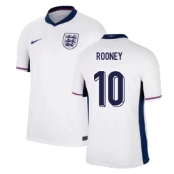 Wayne Rooney #10 Engeland Voetbalshirt EK 2024 Thuistenue Heren