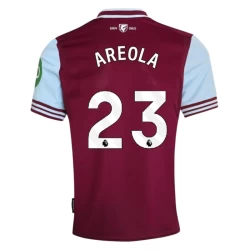 West Ham United Areola #23 Voetbalshirt 2024-25 Thuistenue Heren