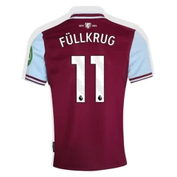 West Ham United Fullkrug #11 Voetbalshirt 2024-25 Thuistenue Heren