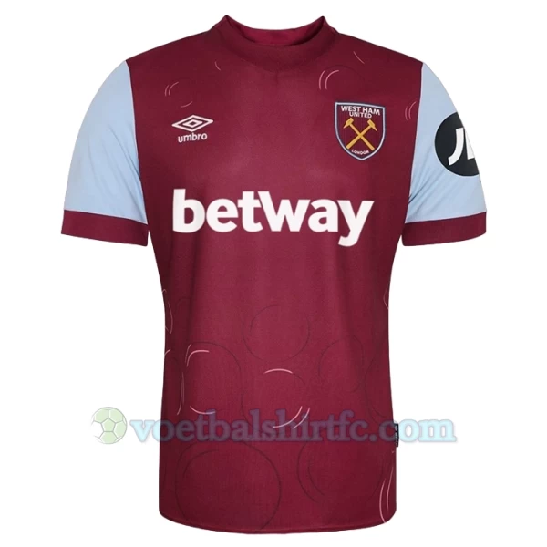 West Ham United Voetbalshirt 2023-24 Thuistenue Heren