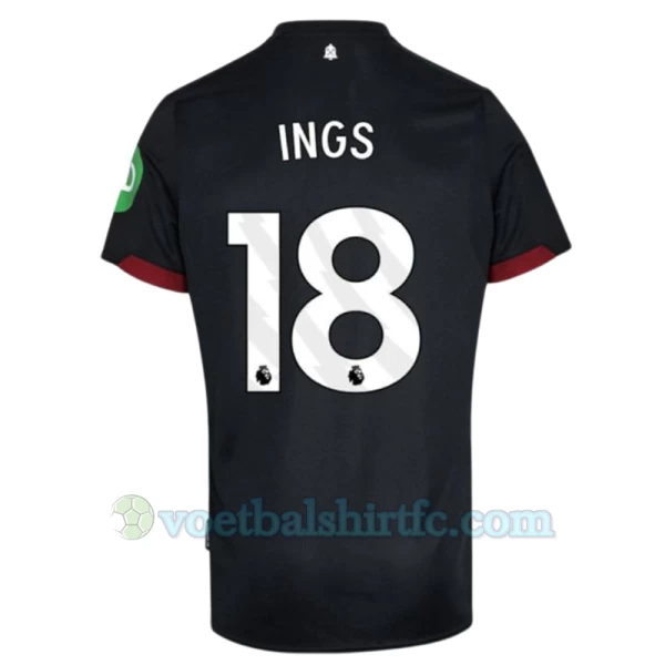 West Ham United Voetbalshirt 2024-25 Ings #18 Uittenue Heren