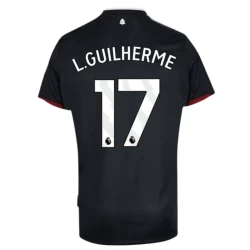 West Ham United Voetbalshirt 2024-25 L. Guilherme #17 Uittenue Heren