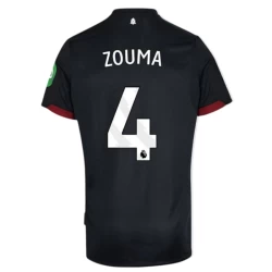 West Ham United Voetbalshirt 2024-25 Zouma #4 Uittenue Heren