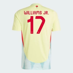 Williams Jr. #17 Spanje Voetbalshirt EK 2024 Uittenue Heren