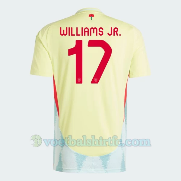 Williams Jr. #17 Spanje Voetbalshirt EK 2024 Uittenue Heren