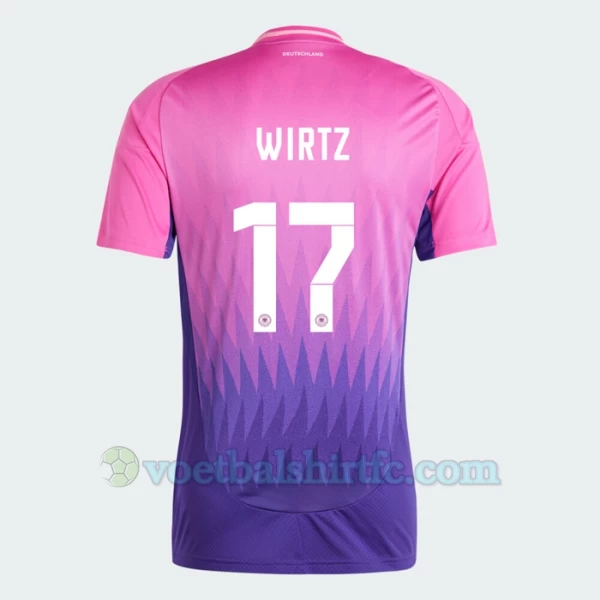 Wirtz #17 Duitsland Voetbalshirt EK 2024 Uittenue Heren