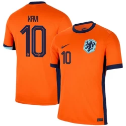 Xavi #10 Nederlands Voetbalshirt EK 2024 Thuistenue Heren