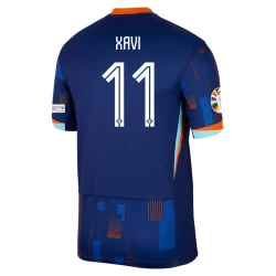 Xavi #11 Nederlands Voetbalshirt EK 2024 Uittenue Heren