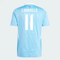 Yannick Carrasco #11 België Voetbalshirt EK 2024 Uittenue Heren