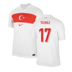 Yilmaz #17 Turkije Voetbalshirt EK 2024 Thuistenue Heren