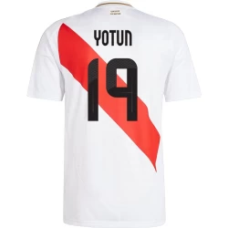 Yotun #19 Peru Voetbalshirt Copa America 2024 Thuistenue Heren