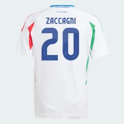 Zacagni #20 Italië Voetbalshirt EK 2024 Uittenue Heren