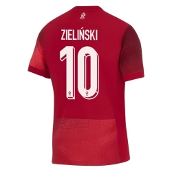 Zielinski #10 Polen Voetbalshirt EK 2024 Uittenue Heren