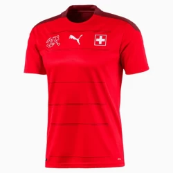 Zwitserland Voetbalshirt EK 2021 Thuistenue Heren