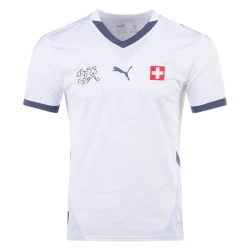 Zwitserland Voetbalshirt EK 2024 Uittenue Heren