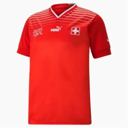 Zwitserland Voetbalshirt WK 2022 Thuistenue Heren